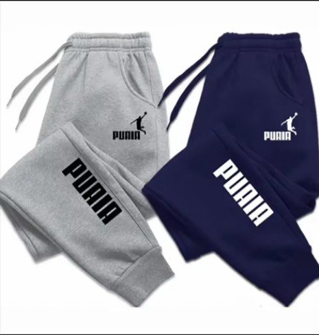 Puma Print Men's Pants Autumn/Winter New Sport Jogging Trousers