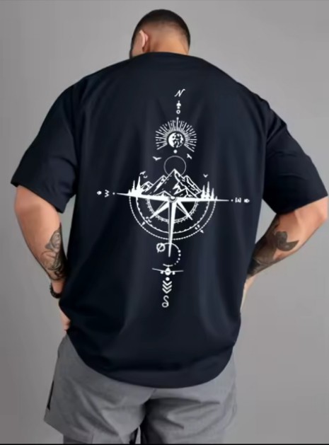 Summer men's 100% pure cotton casual sports