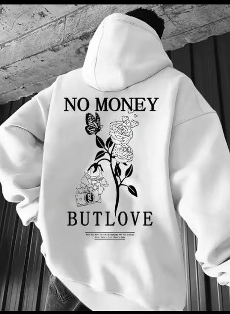 Autumn Men's Sweatshirt Cool Bear Print Long Sleeve T-shirt Fashion