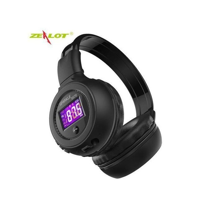 Zealot Sparkle B570 Bluetooth Headphones Black