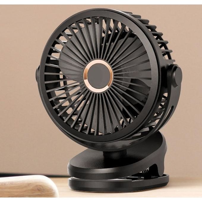 Rechargeable Fans Mini 10000mAh 720° Rotation 4-speed Rechargeable Table Fans