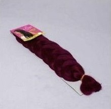 Lush Ladies Braids Attachment Wine Color