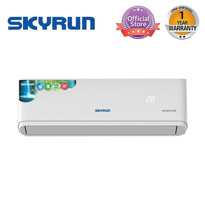 Share this product    Official Store Skyrun 1HP Split Inverter Air Conditioner -High Efficiency - White