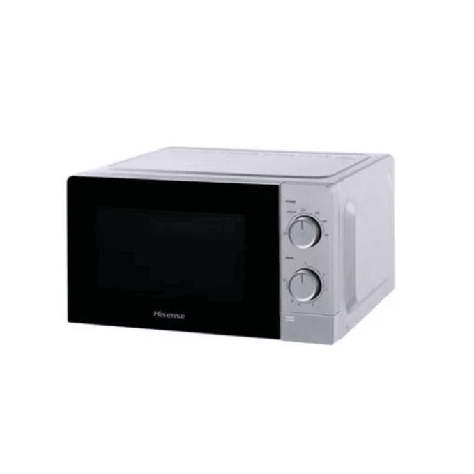 Hisense 20 Litres Manual Microwave Oven (H20MOMS14) - Silver