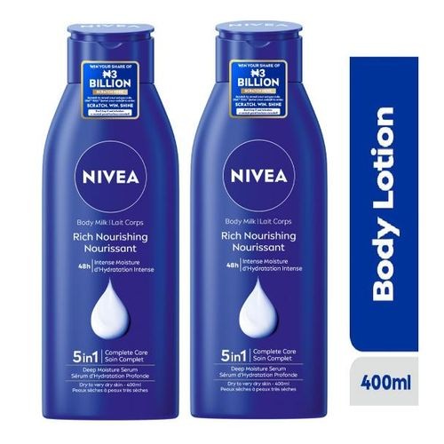 NIVEA Rich Nourishing Body Lotion For Women- 400ml-