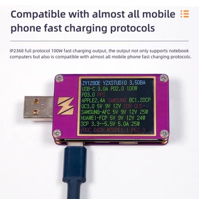 IP2368 100w Bidirectional Fast Charging Module Buck-Boost Type-c Interface 4S Lithium Battery High-P Profile Picture